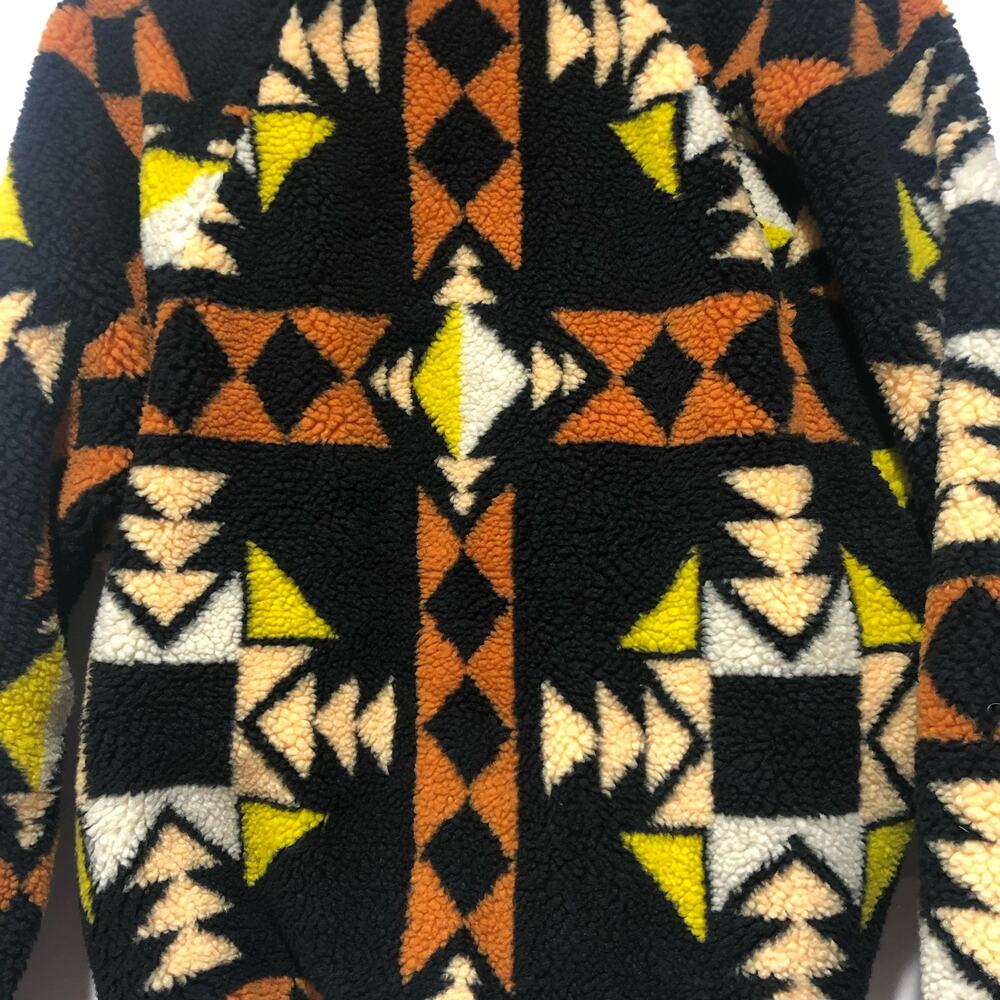 NEW Free People Hit The Slopes Printed Fleece Jacket Size S - Picture 13 of 14
